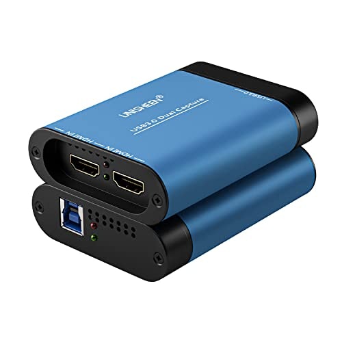 Unisheen Dual Input HDMI to USB 3.0 Video Capture Card: $229