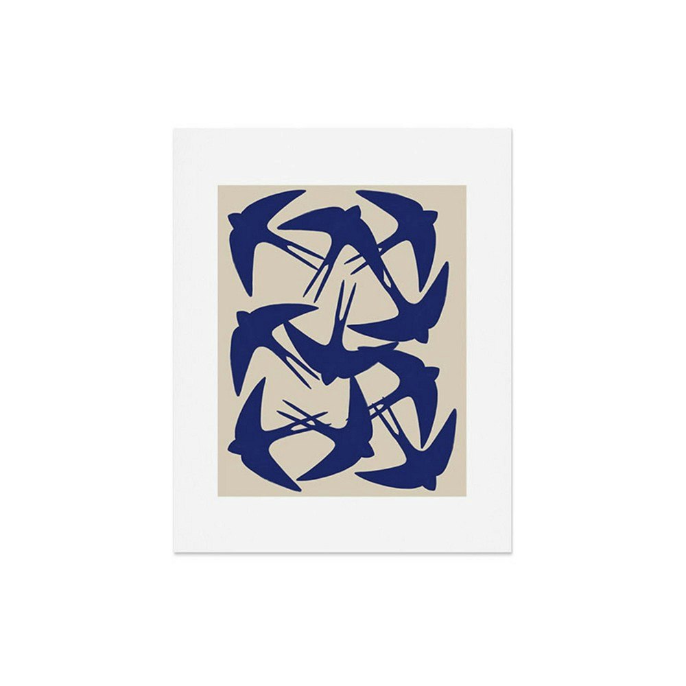 Deny Designs Menina Lisboa Spring Swallows 16"x20" Art Print: $29 Deny Designs Menina Lisboa Spring Swallows 16"x20" Art Print: $29