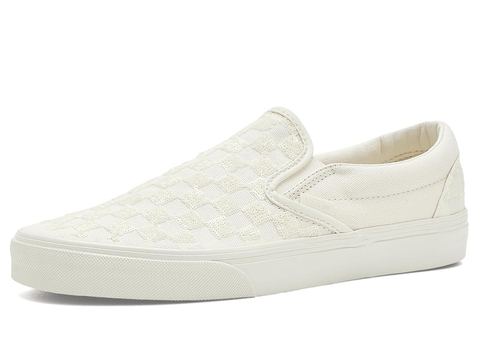 Vans Classic Beaded Checkerboard Slip-On Shoes: $65
