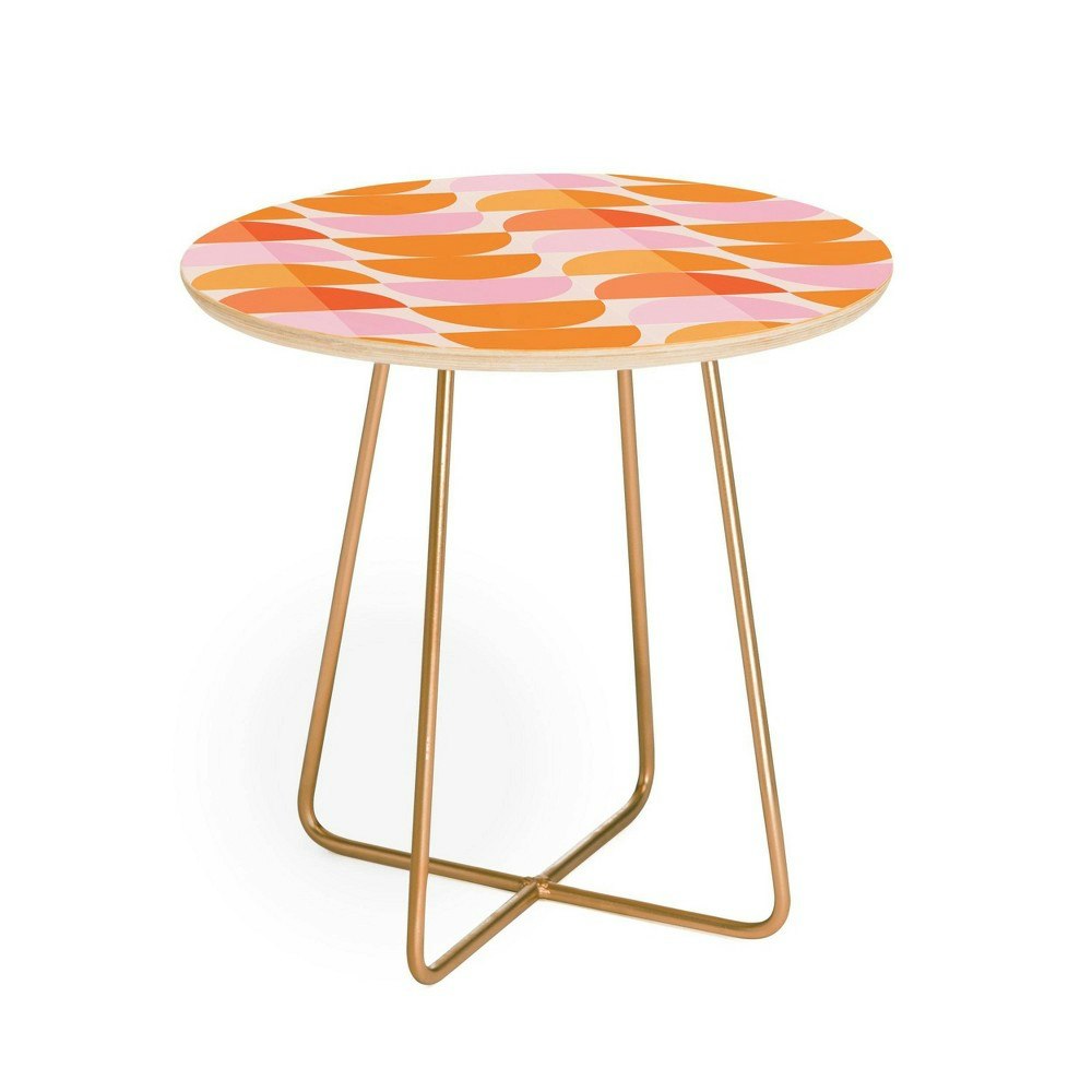 ThirtyOne Illustrations Round Side Table: $199.99 ThirtyOne Illustrations Round Side Table: $199.99