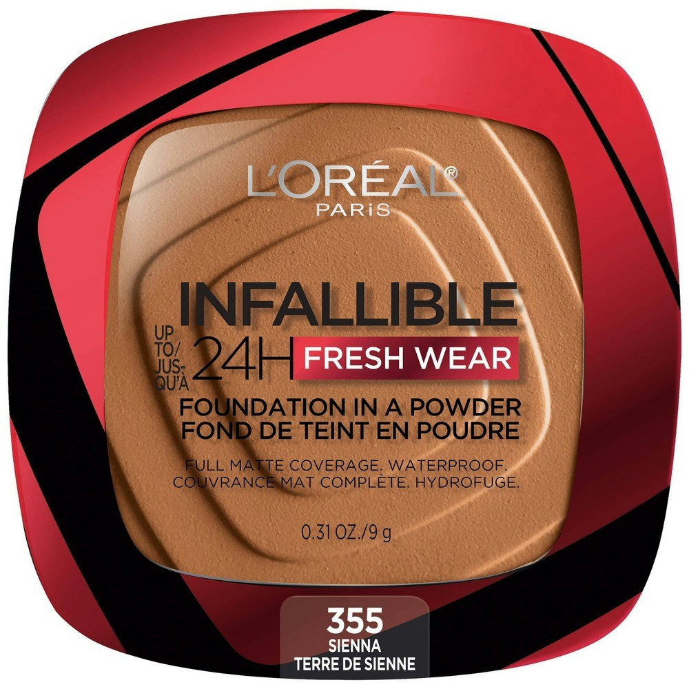 L'Oreal Paris Infallible 24H Fresh Wear Powder Foundation: $14.99 L'Oreal Paris Infallible 24H Fresh Wear Powder Foundation: $14.99