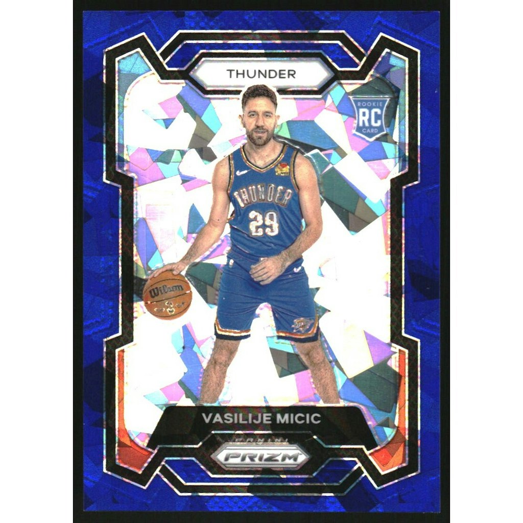 2023-24 Panini Prizm Blue Ice Vasilije Micic Card: $27