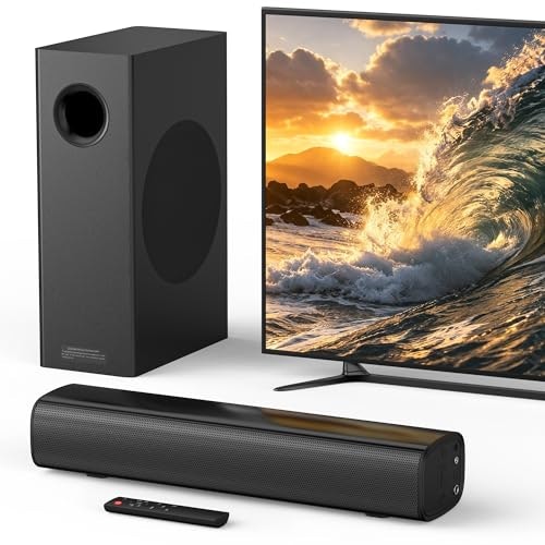 WebsLand 70W 2.1 Channel Sound Bar with Subwoofer: $69.99 WebsLand 70W 2.1 Channel Sound Bar with Subwoofer: $69.99