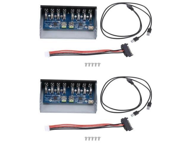 5.25-Inch 8-Port USB 3.0 Front Panel Hub 2-Pack: $46.49 5.25-Inch 8-Port USB 3.0 Front Panel Hub 2-Pack: $46.49