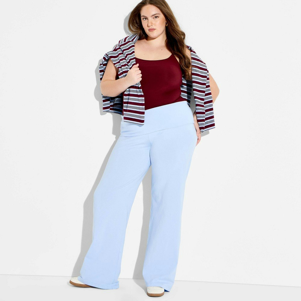 Wild Fable Women's Low-Rise Straight Leg Pull-On Pants 2X: $12.50