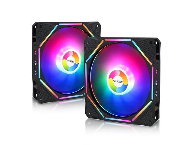 Conisy 120mm RGB LED Case Fan 2-Pack: $33.88 Conisy 120mm RGB LED Case Fan 2-Pack: $33.88