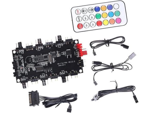 ARGB Hub Computer Fan Splitter: $27.99