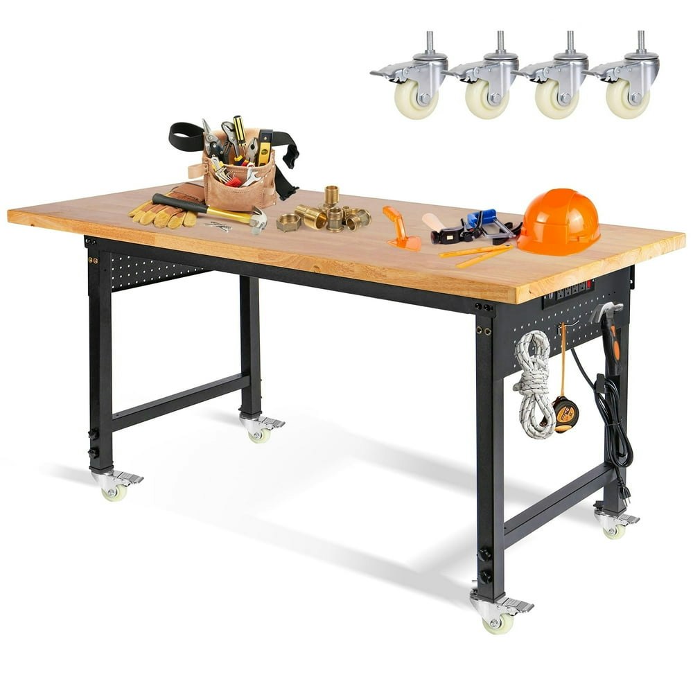 60-Inch Heavy-Duty Adjustable Workbench: $155.99 60-Inch Heavy-Duty Adjustable Workbench: $155.99