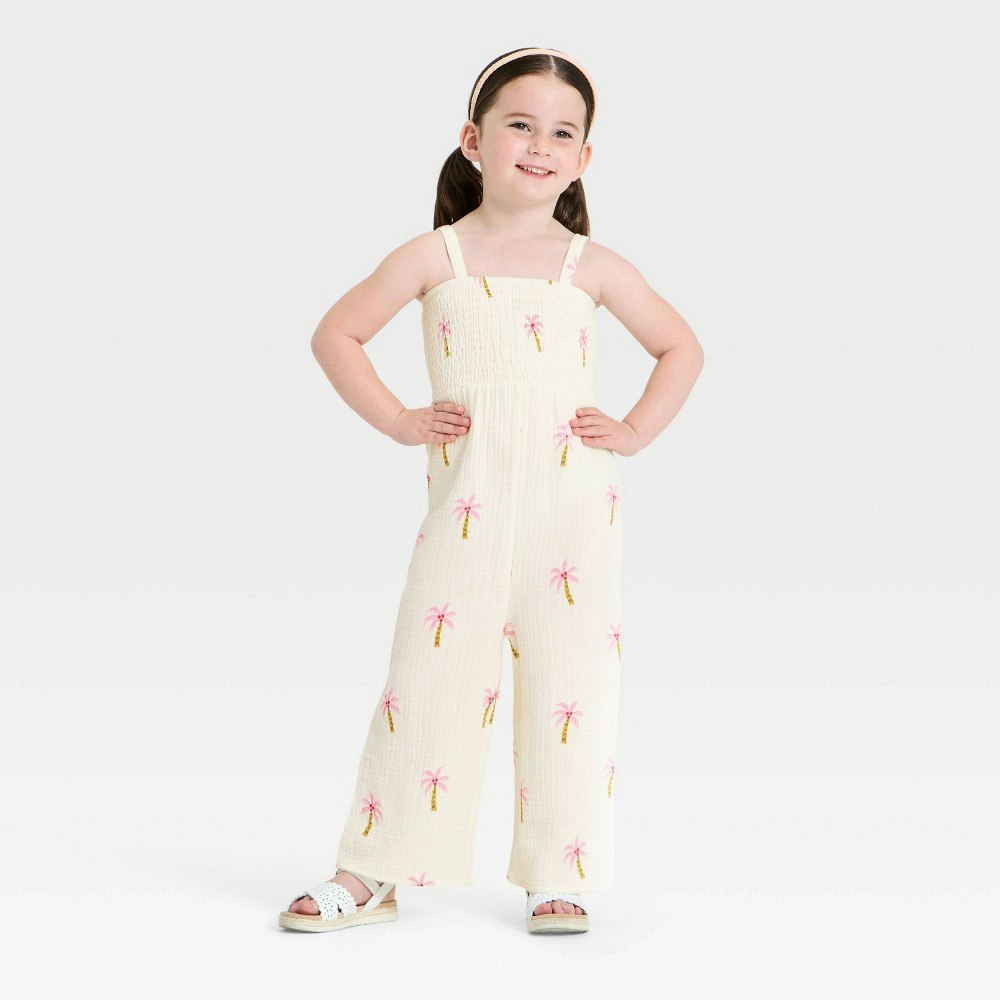 Grayson Mini Toddler Girls' Palm Jumpsuit: $20 Grayson Mini Toddler Girls' Palm Jumpsuit: $20