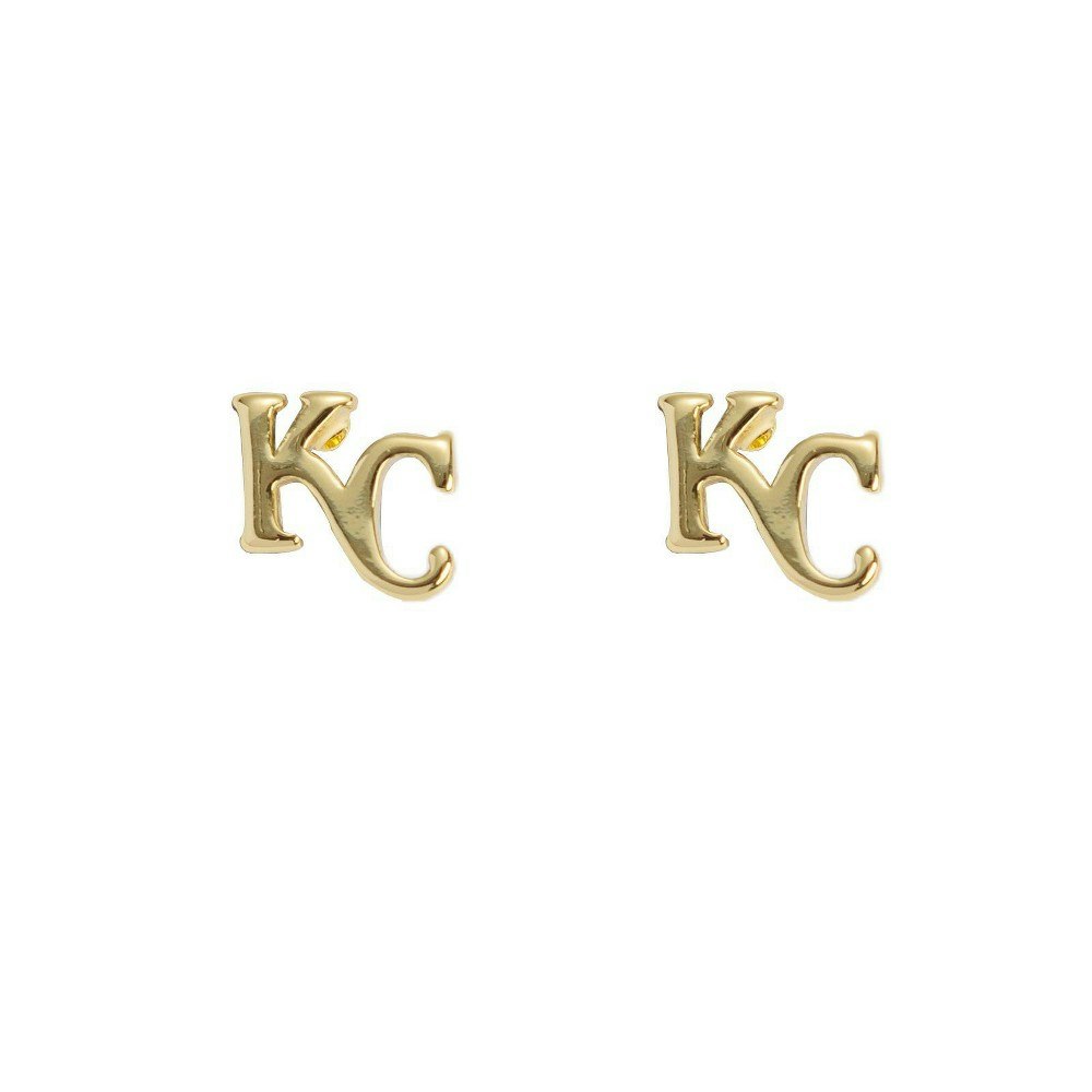 Bijoux Sport by Luv Aj Kansas City Royals MLB Logo Stud Earrings: $20 Bijoux Sport by Luv Aj Kansas City Royals MLB Logo Stud Earrings: $20