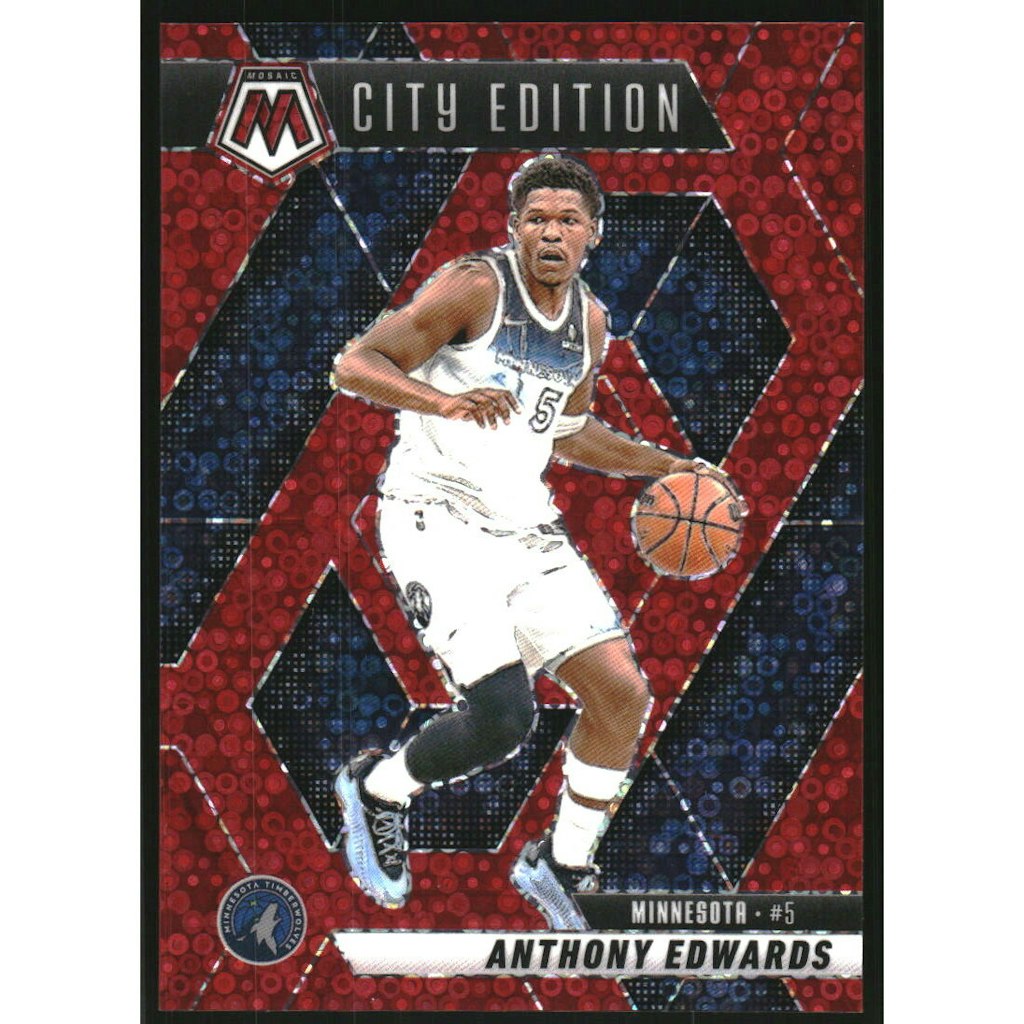 2024-25 Panini Mosaic Fast Break Red Anthony Edwards #279 Trading Card: $27 2024-25 Panini Mosaic Fast Break Red Anthony Edwards #279 Trading Card: $27