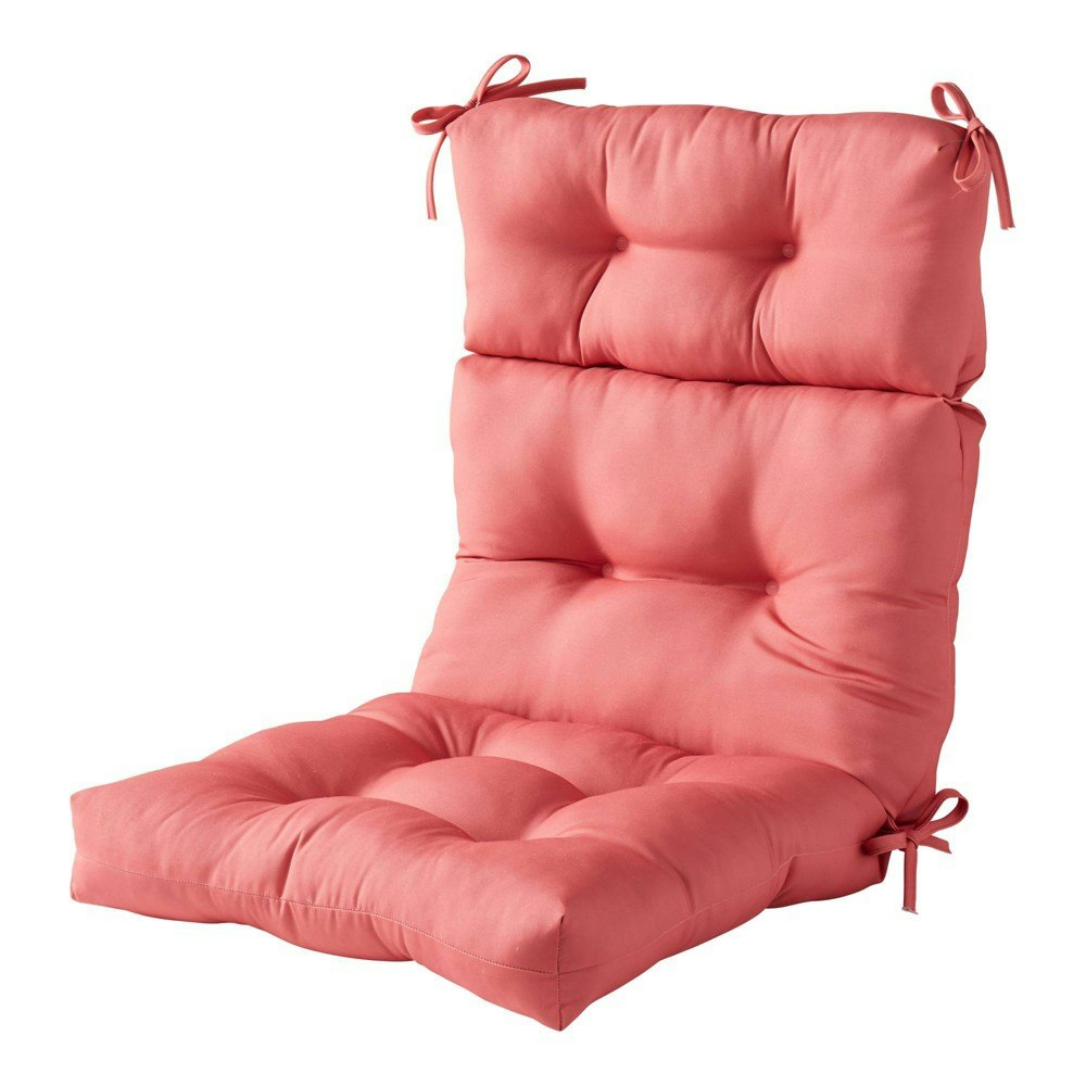 Kensington Garden 24"x22" Outdoor High Back Chair Cushion: $67.99 Kensington Garden 24"x22" Outdoor High Back Chair Cushion: $67.99