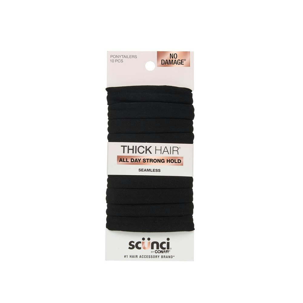 Scünci No Damage Hosiery Elastic Hair Tie 10-Pack: $3.49
