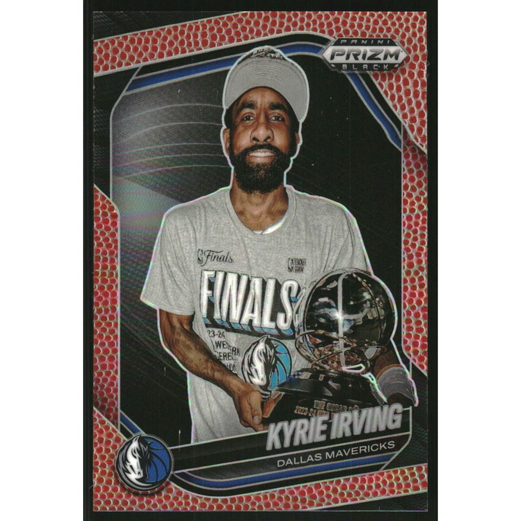 2024-25 Panini Prizm Black Prizm Kyrie Irving #72 Basketball Card: $18