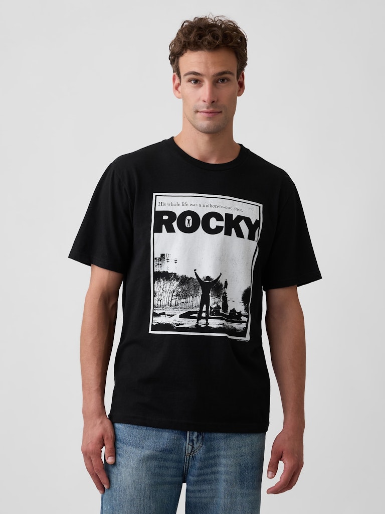 Rocky Everyday Relaxed Graphic T-Shirt: $19.99 Rocky Everyday Relaxed Graphic T-Shirt: $19.99