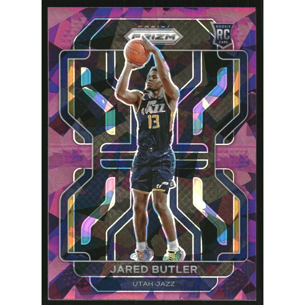 2021-22 Panini Prizm Jared Butler Purple Ice Prizm Card #290: $18