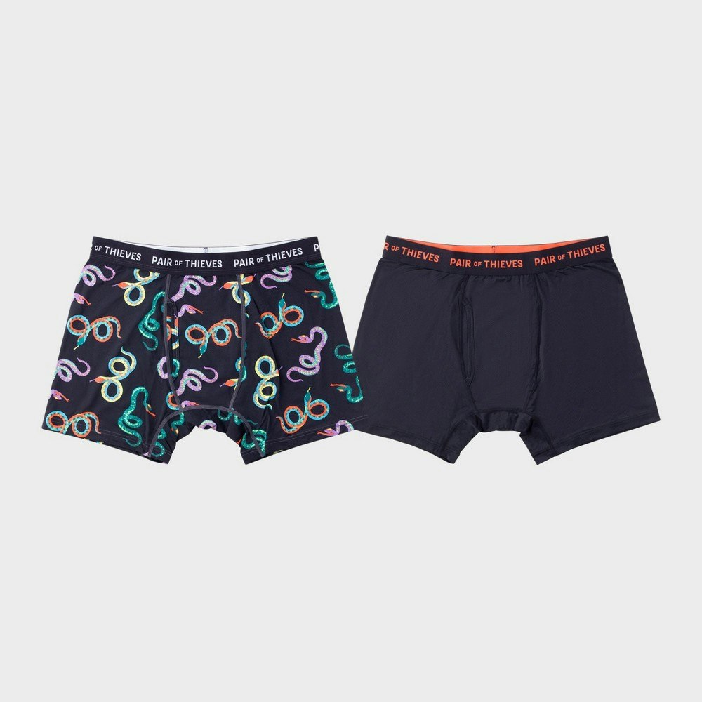 Pair of Thieves Men's Snake Print Super Fit Boxer Briefs 2-Pack: $26.99 Pair of Thieves Men's Snake Print Super Fit Boxer Briefs 2-Pack: $26.99