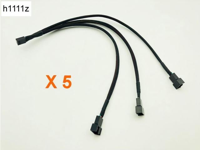 4-Pin PWM 1-to-3 Fan Splitter Cable 5-Pack: $39.99 4-Pin PWM 1-to-3 Fan Splitter Cable 5-Pack: $39.99