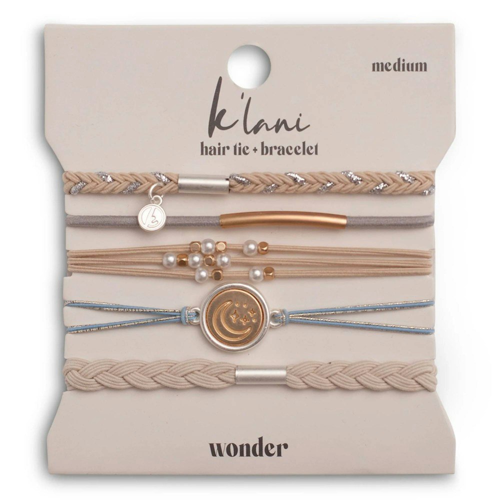 K'lani Hair Tie Bracelets 5-Pack: $19.99 K'lani Hair Tie Bracelets 5-Pack: $19.99
