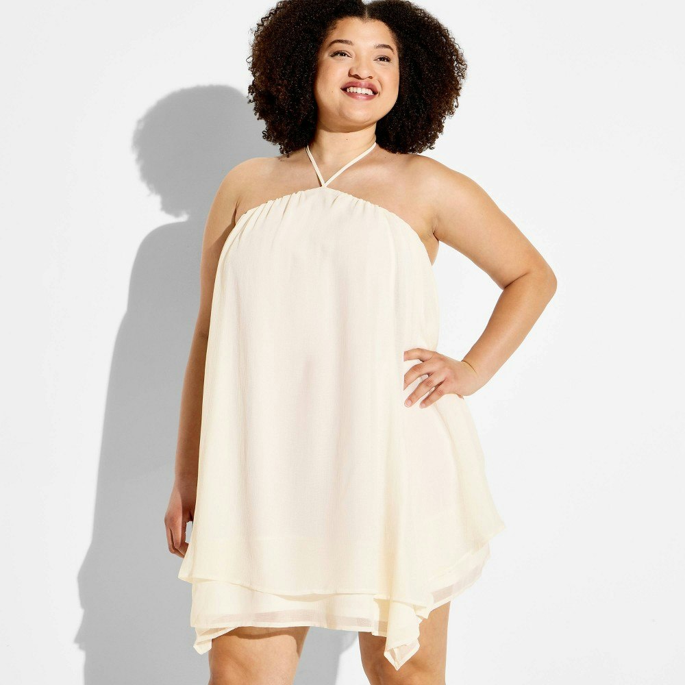 Wild Fable Women's Flowy Trapeze Mini Shift Dress: $35 Wild Fable Women's Flowy Trapeze Mini Shift Dress: $35