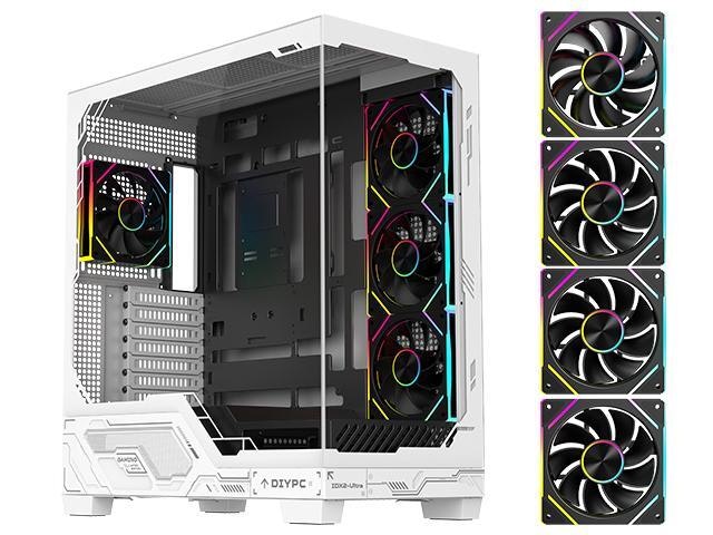 DIYPC IDX2-Ultra-ARGB ATX Gaming Computer Case: $79.99