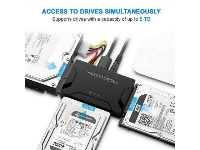 USB 3.0 to IDE and SATA External Hard Drive Adapter Kit: $40.04 USB 3.0 to IDE and SATA External Hard Drive Adapter Kit: $40.04