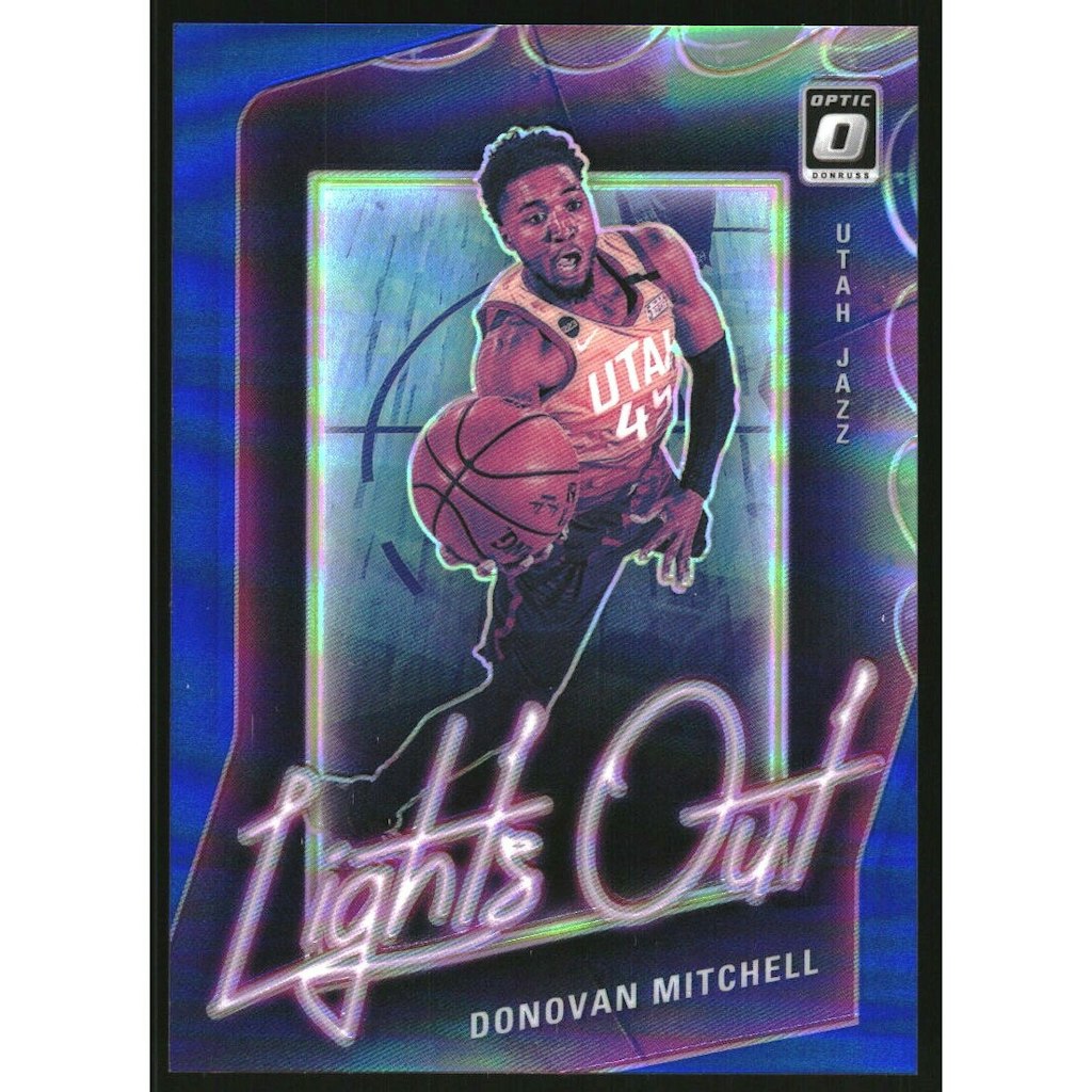 2020-21 Donruss Optic Lights Out Donovan Mitchell #6 Card: $13.50