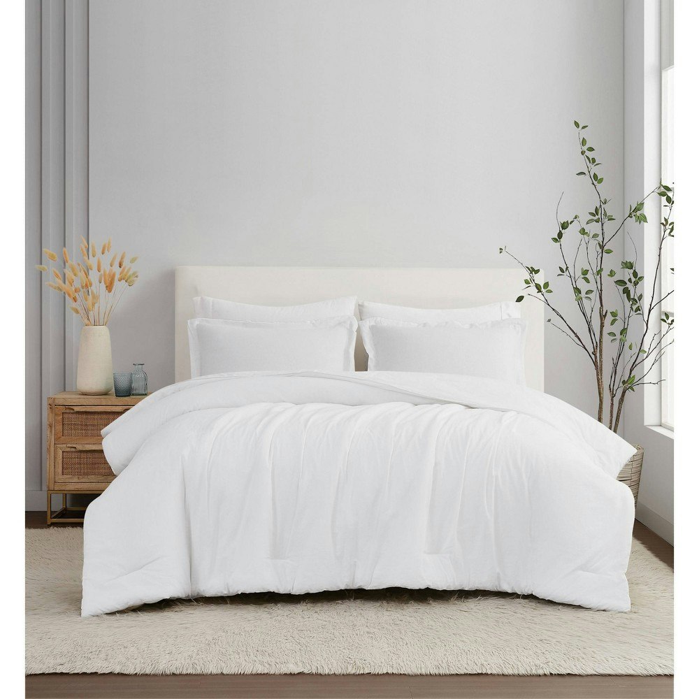 Brooklyn Loom 3-Piece Flax Linen Full/Queen Comforter Set: $160.99 Brooklyn Loom 3-Piece Flax Linen Full/Queen Comforter Set: $160.99