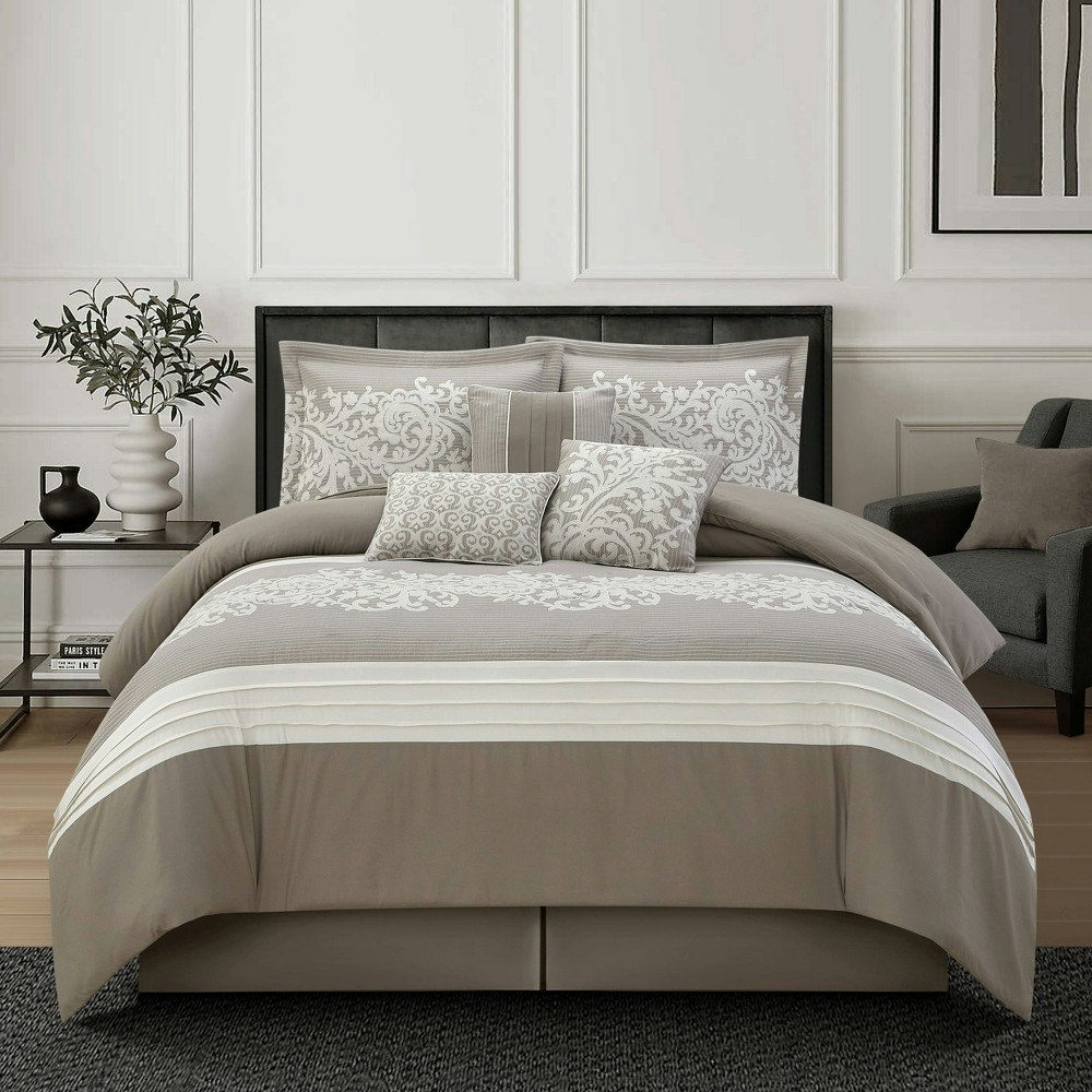 Nanshing 7-Piece Margret California King Comforter Set: $121.99 Nanshing 7-Piece Margret California King Comforter Set: $121.99