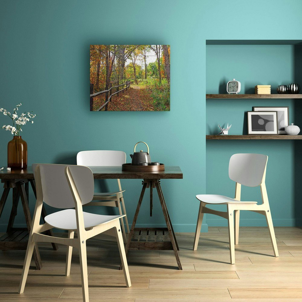 Trademark Fine Art 18"x22" Leslie Montgomery A Stroll Along The Gorge Wall Sign: $49.99 Trademark Fine Art 18"x22" Leslie Montgomery A Stroll Along The Gorge Wall Sign: $49.99