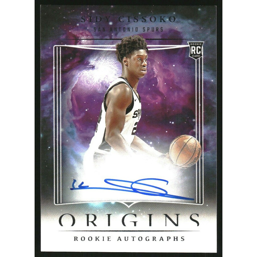 2023-24 Panini Origins Sidy Cissoko Rookie Autograph Card: $18 2023-24 Panini Origins Sidy Cissoko Rookie Autograph Card: $18