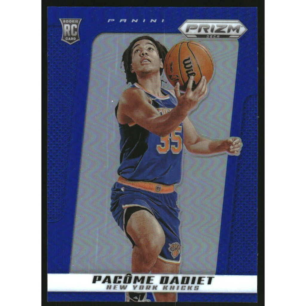 2024-25 Prizm Deca Prizm Blue #58 Pacome Dadiet Card: $18