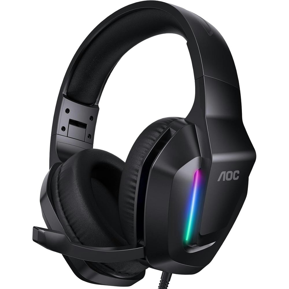AOC Wired Gaming Headset with Noise Cancelling Microphone: $22.99 AOC Wired Gaming Headset with Noise Cancelling Microphone: $22.99