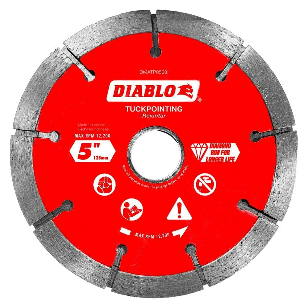 5-Inch Diamond Tuck Point Blade for Masonry: $52.97 5-Inch Diamond Tuck Point Blade for Masonry: $52.97