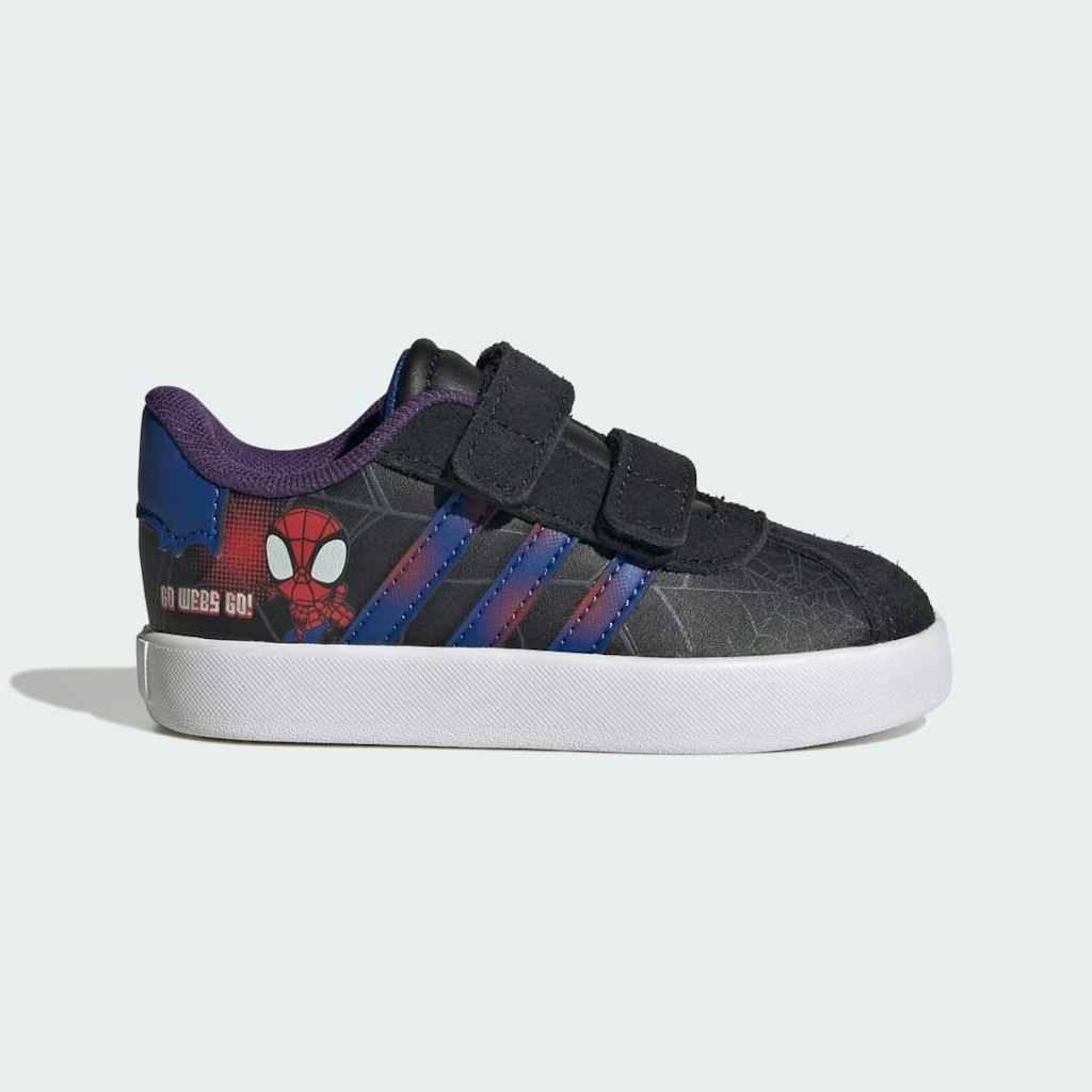 Adidas Marvel Spider-Man VL Court 3.0 Infants' Shoes: $48 Adidas Marvel Spider-Man VL Court 3.0 Infants' Shoes: $48