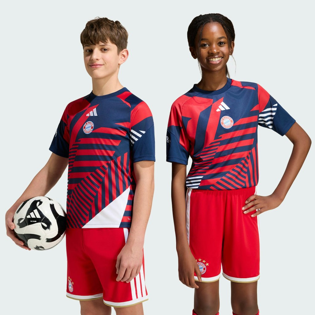 FC Bayern 26/27 Kids' Pre-Match Jersey: $60 FC Bayern 26/27 Kids' Pre-Match Jersey: $60