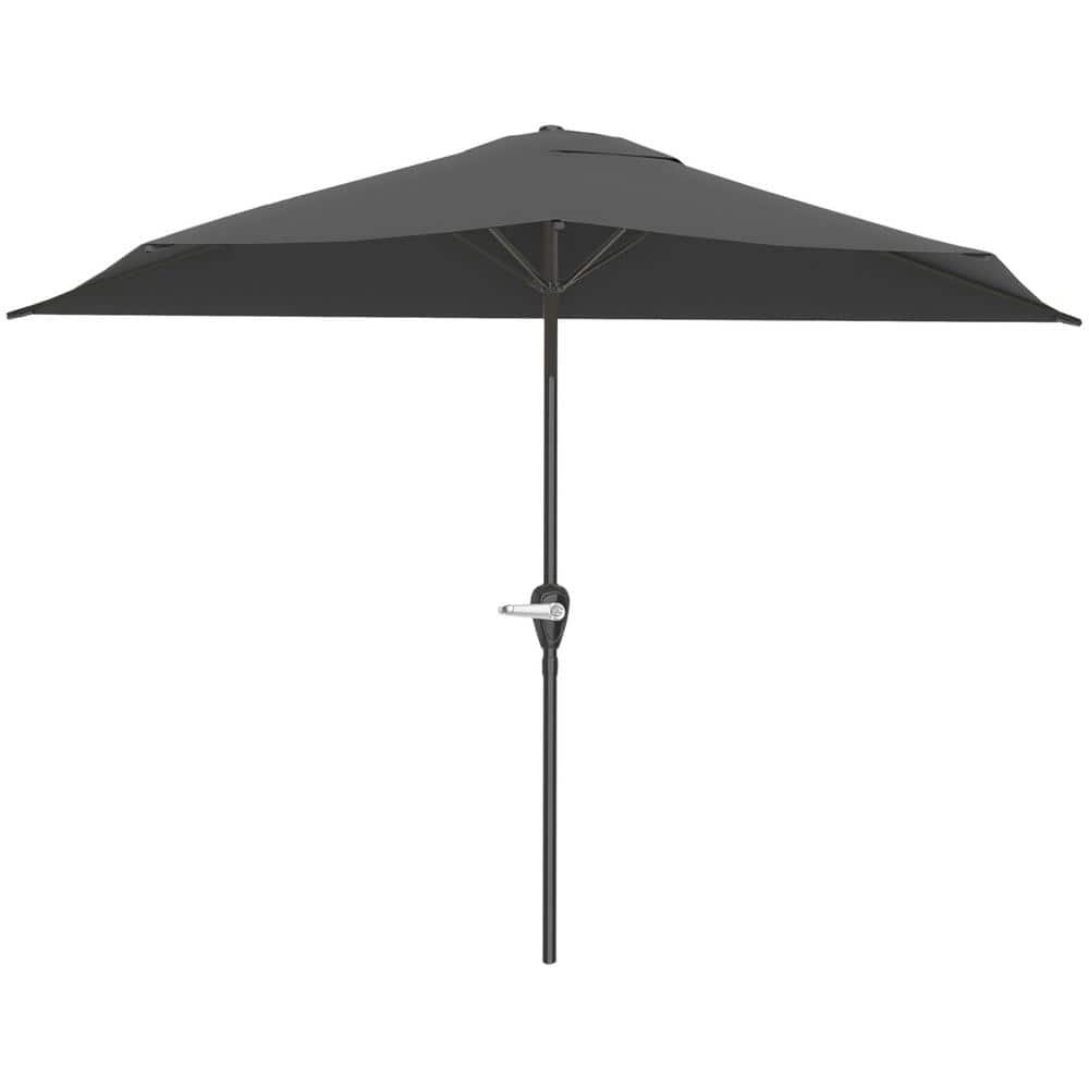 9-Foot Half Market Patio Umbrella: $61.88