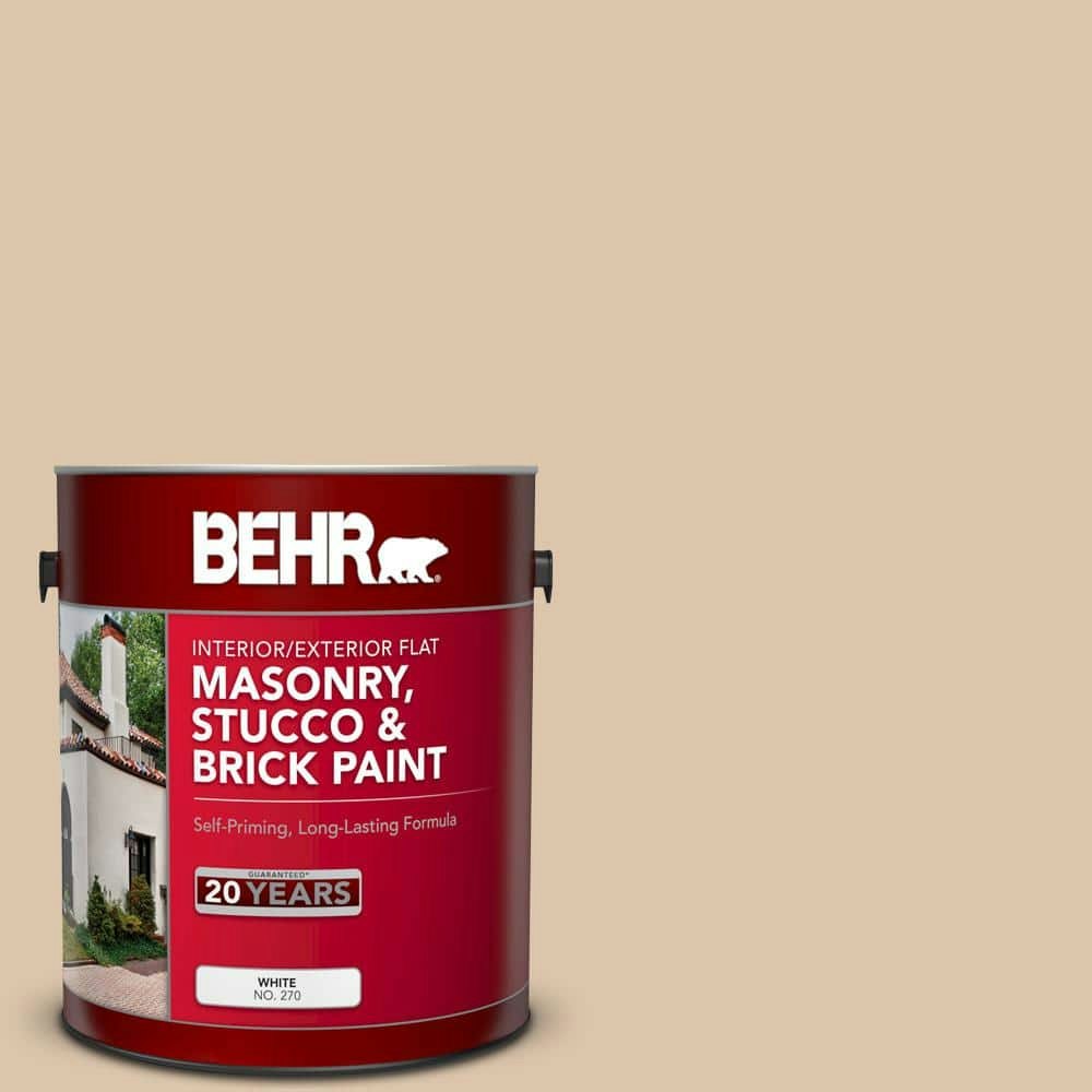 Behr Plateau Flat Masonry, Stucco, and Brick Paint 1-Gallon: $30.98