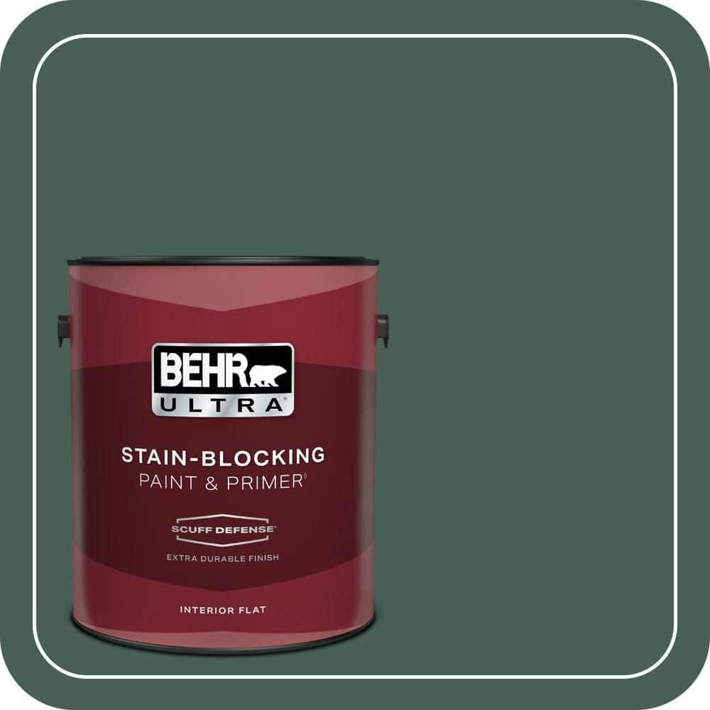New Hunter Extra Durable Flat Interior Paint & Primer 1-Gallon: $43.98