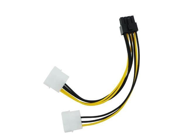Dual 4-Pin IDE to 8-Pin PCI Express Power Cable Adapter: $18.83 Dual 4-Pin IDE to 8-Pin PCI Express Power Cable Adapter: $18.83
