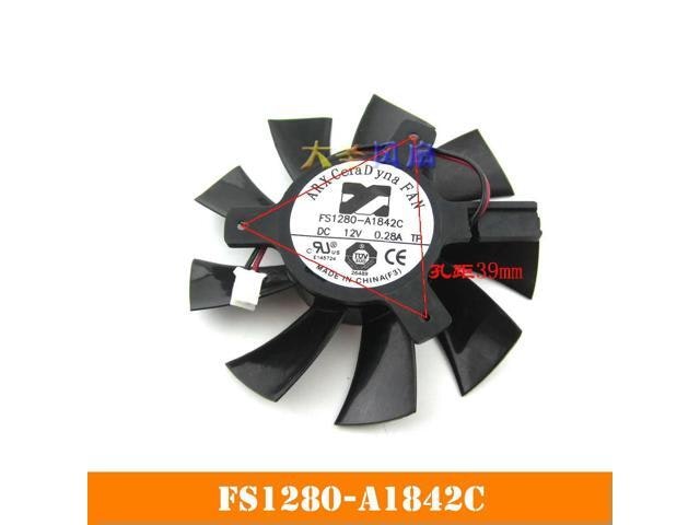 Arx FS1280-A1842C 75mm 12V 2-Wire Frameless Video Card Fan: $24.86 Arx FS1280-A1842C 75mm 12V 2-Wire Frameless Video Card Fan: $24.86