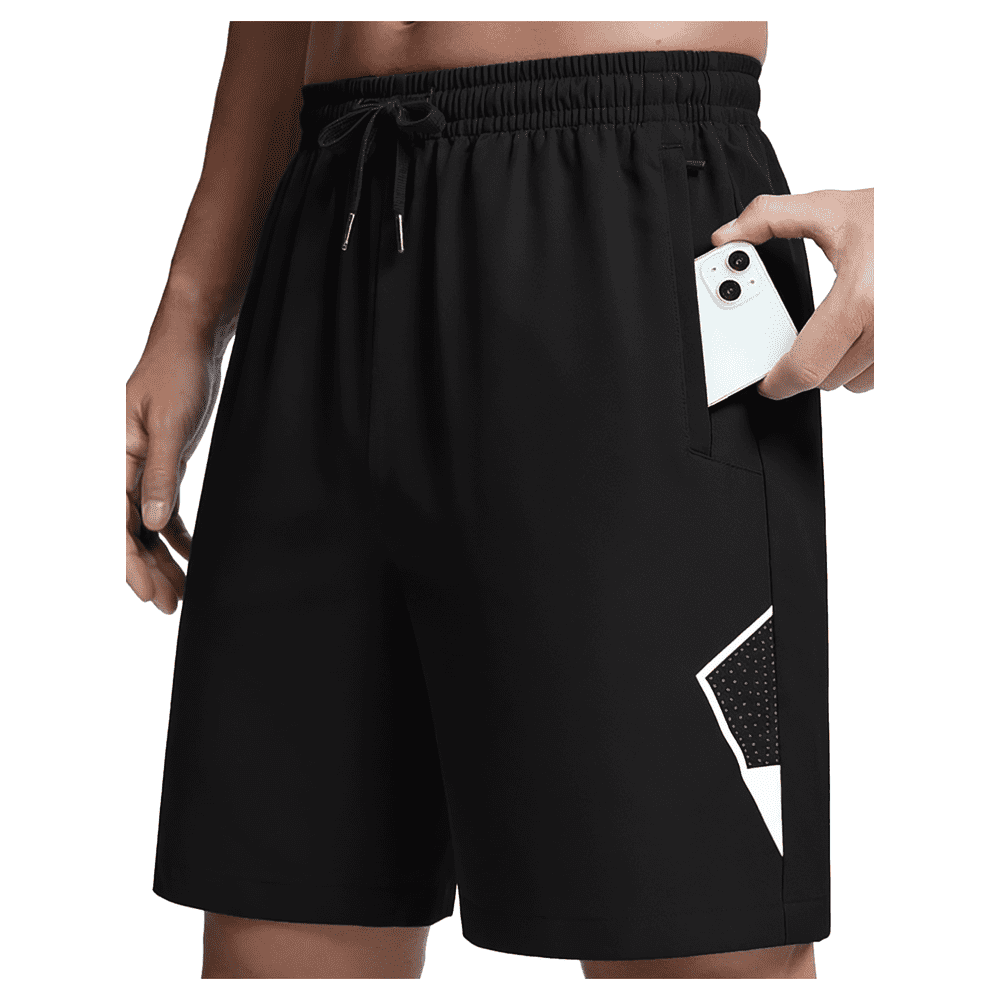 Men's Athletic Quick-Dry Shorts with Zipper Pockets: $10.88 Men's Athletic Quick-Dry Shorts with Zipper Pockets: $10.88