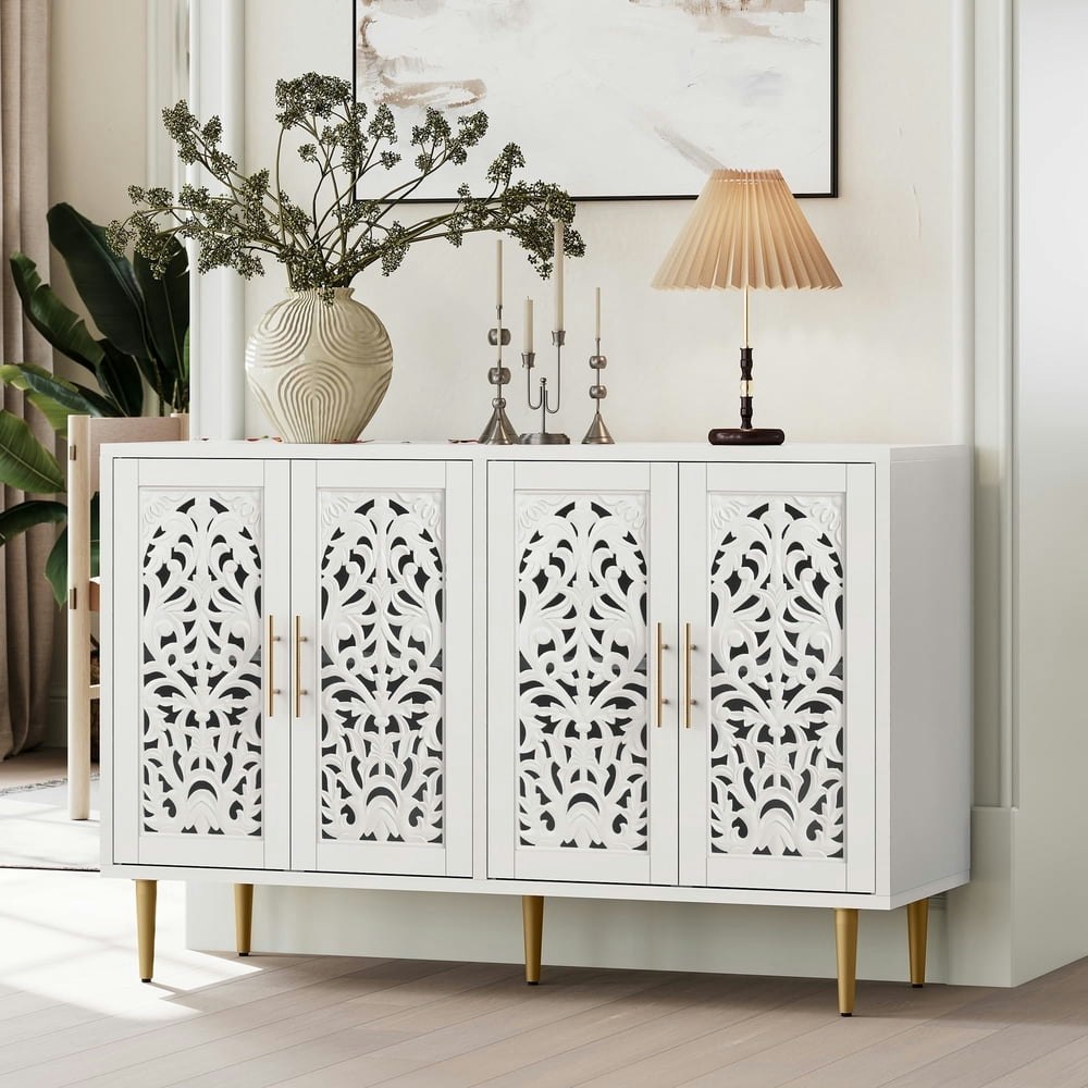 HLR 48-Inch 4-Door Accent Cabinet: $162.99 HLR 48-Inch 4-Door Accent Cabinet: $162.99