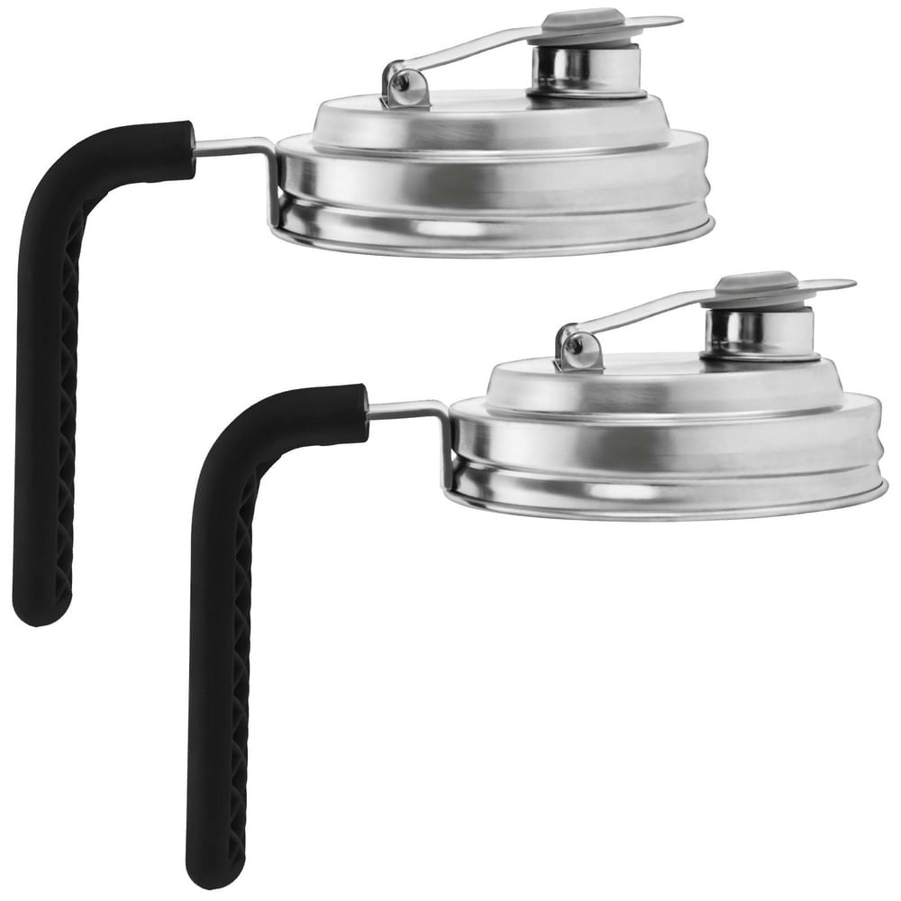 Wide Mouth Mason Jar Pour Spout Lid 2-Pack: $11.39