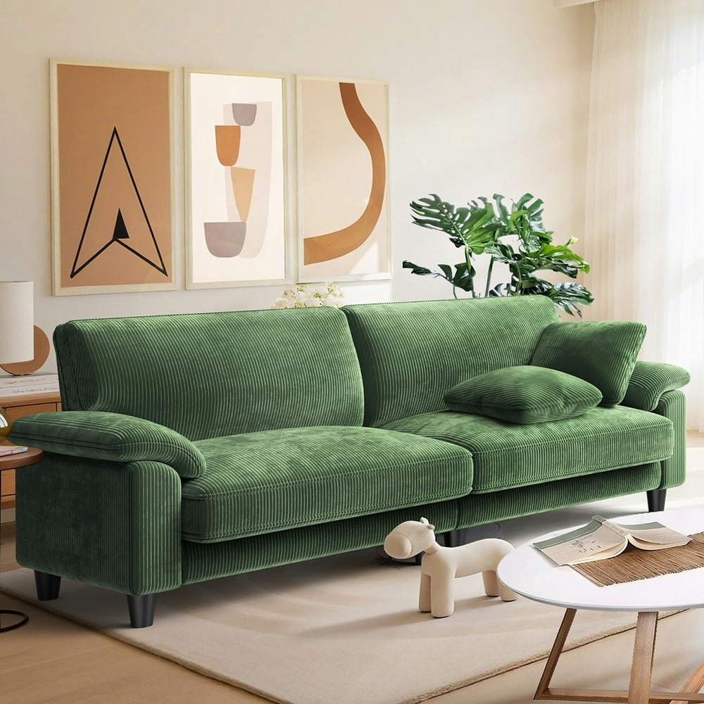 Patbrela 83-inch Corduroy Sofa: $247.89 Patbrela 83-inch Corduroy Sofa: $247.89