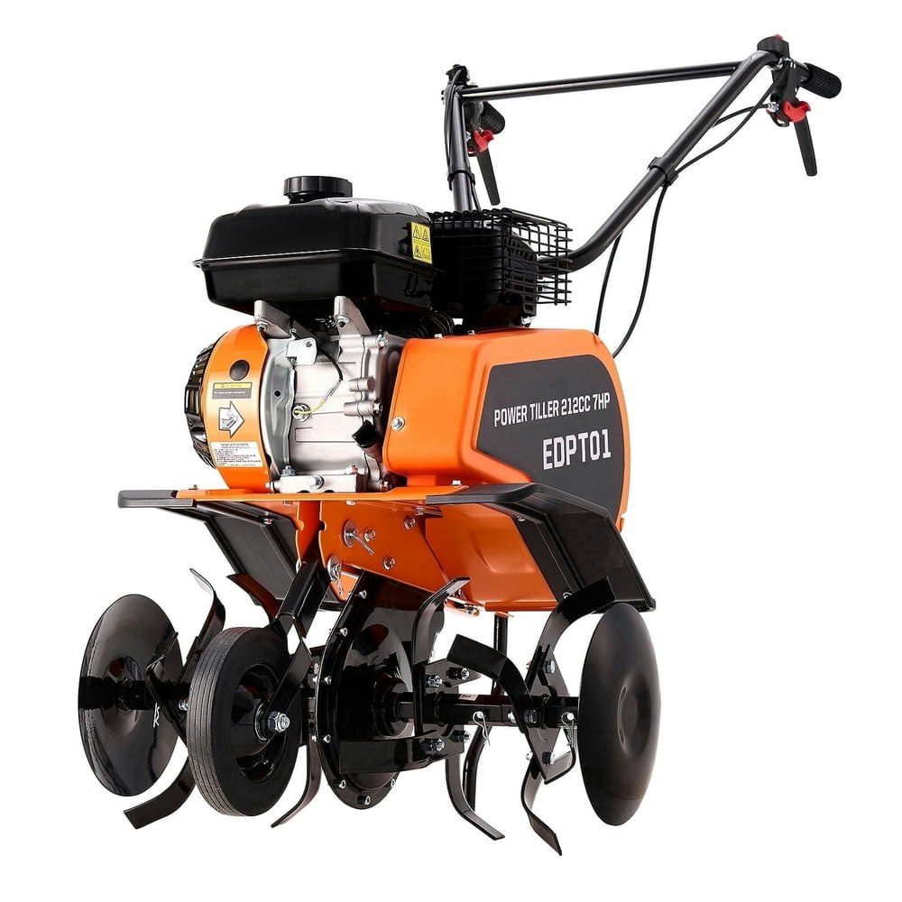Efurden 7HP 212cc Gas Tiller Cultivator: $339.99