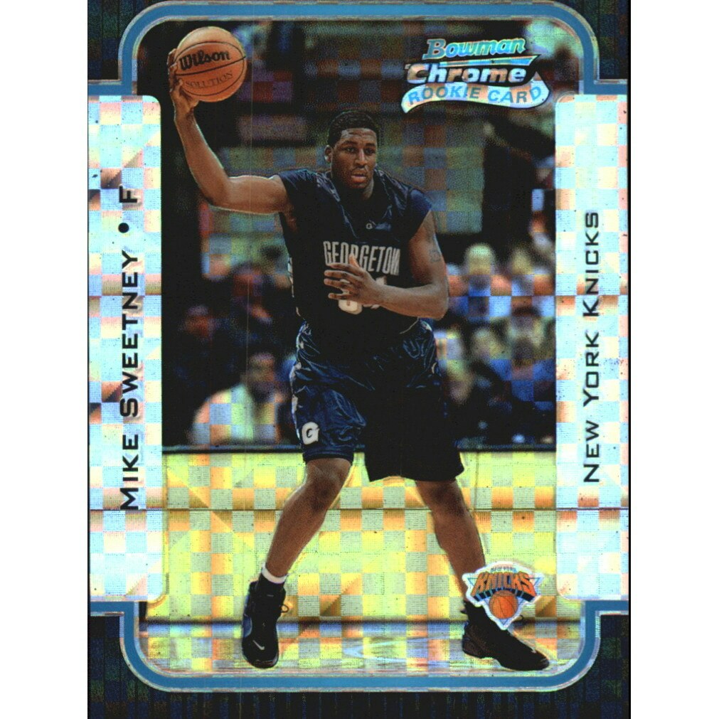 2003-04 Bowman Chrome X-fractor Mike Sweetney Card #133: $17.50 2003-04 Bowman Chrome X-fractor Mike Sweetney Card #133: $17.50