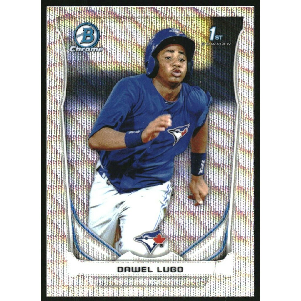 2014 Bowman Chrome Prospects Dawel Lugo Silver Wave Refractor #BCP89: $10.80 2014 Bowman Chrome Prospects Dawel Lugo Silver Wave Refractor #BCP89: $10.80