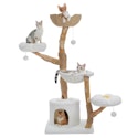 Cat Tree Tower with Sisal Scratching Post for $157 + free shipping