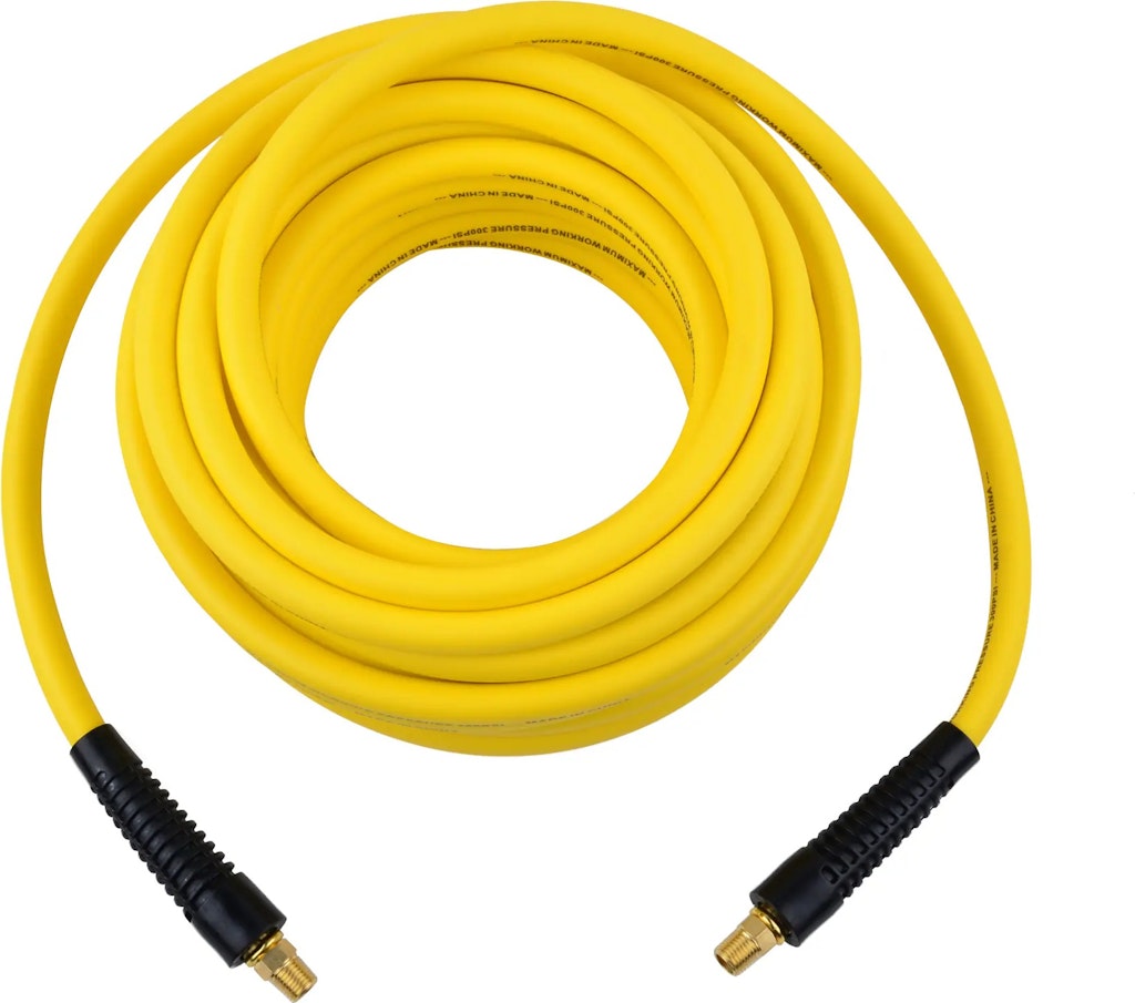 Kobalt 3/8" x 50ft Poly Hybrid Air Hose: $24